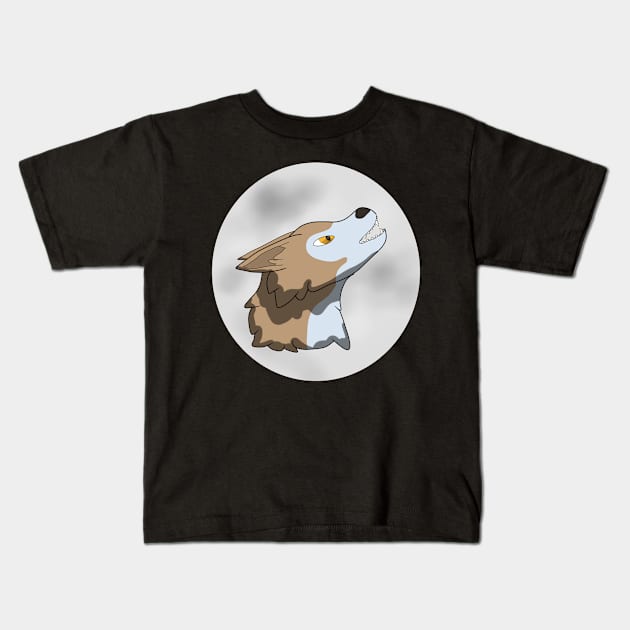 Howl~ Kids T-Shirt by Coat